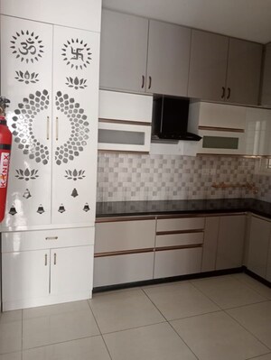 Kitchen in 2 BHK Apartment at Aparna Maple, Hegde Nagar – for Rent