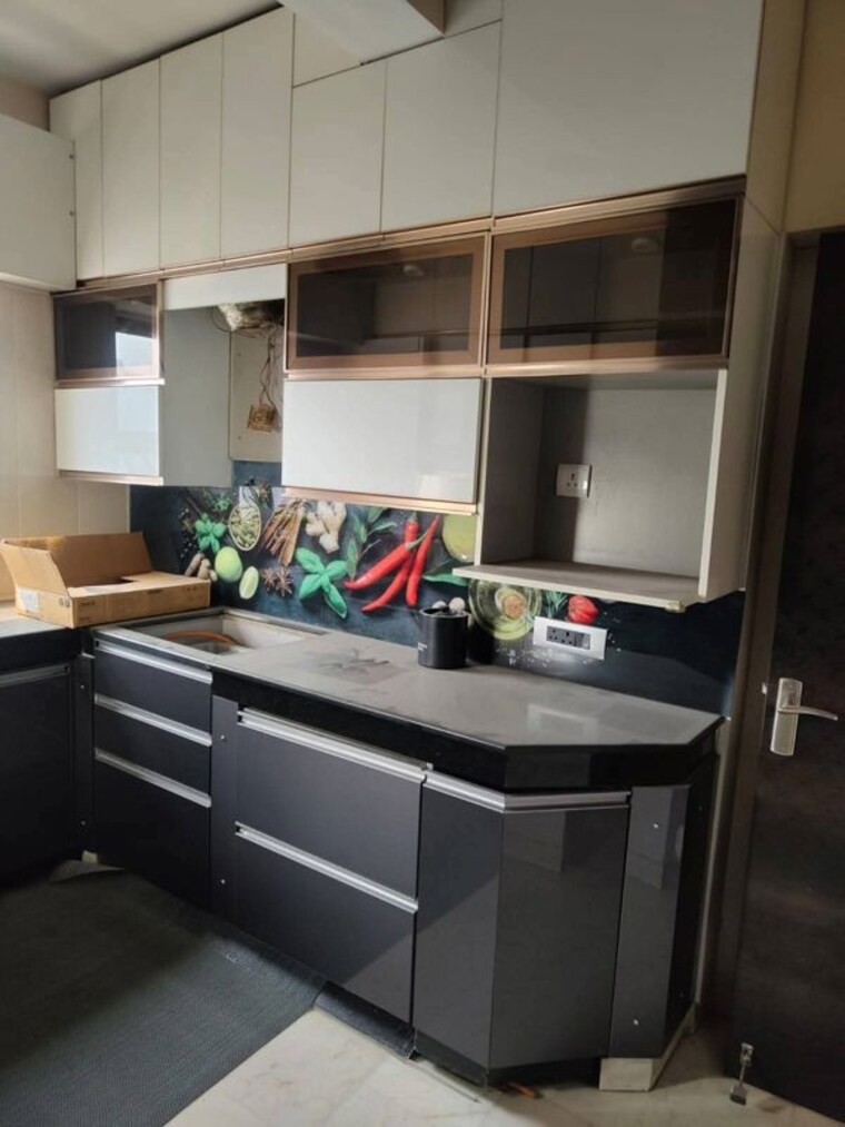 Kitchen, kohli-one-housing-malibu-condominiums-high-rise 2.5 Bedroom 1550 Sq.Ft. Apartment In Sector 47 Gurgaon 10581188