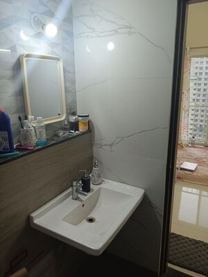 Bathroom in 2 BHK Apartment at Megapolis Serenity, Hinjewadi – for Rent