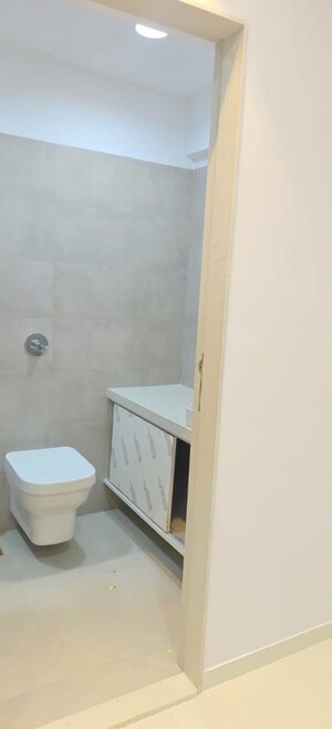 Bathroom in 2.5 BHK Apartment at Lotus Sky Garden, Malad West – for Rent