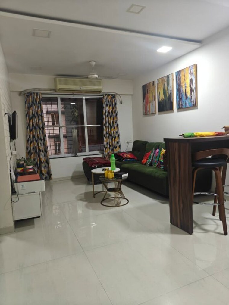 Living Room, aakaar-tanishq-wisteria 1 Bedroom 450 Sq.Ft. Apartment In Lower Parel Mumbai 10581192