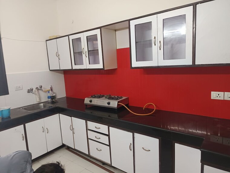 Kitchen, vipul-square 3 Bedroom 1500 Sq.Ft. Builder Floor In Sushant Lok I Gurgaon 10581197
