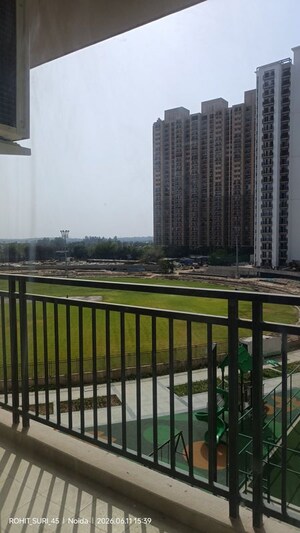 Balcony in 2 BHK Apartment at Eldeco Live By The Greens, Sector 150 – for Sale