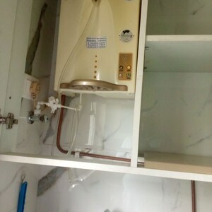 Bathroom in 2 BHK Apartment at Piramal Nagar CHS, Goregaon West – for Rent