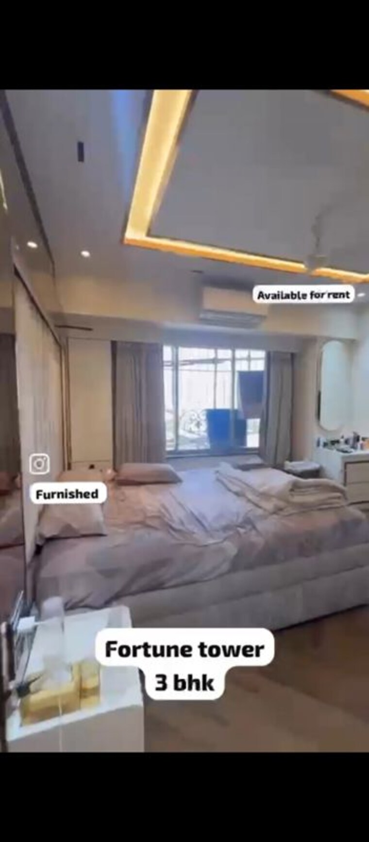 Bedroom, fortune-towers 3 Bedroom 1400 Sq.Ft. Apartment In Mazgaon Mumbai 10581212