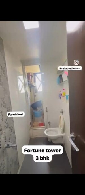 Bathroom in 3 BHK Apartment at Fortune Towers, Mazgaon – for Rent