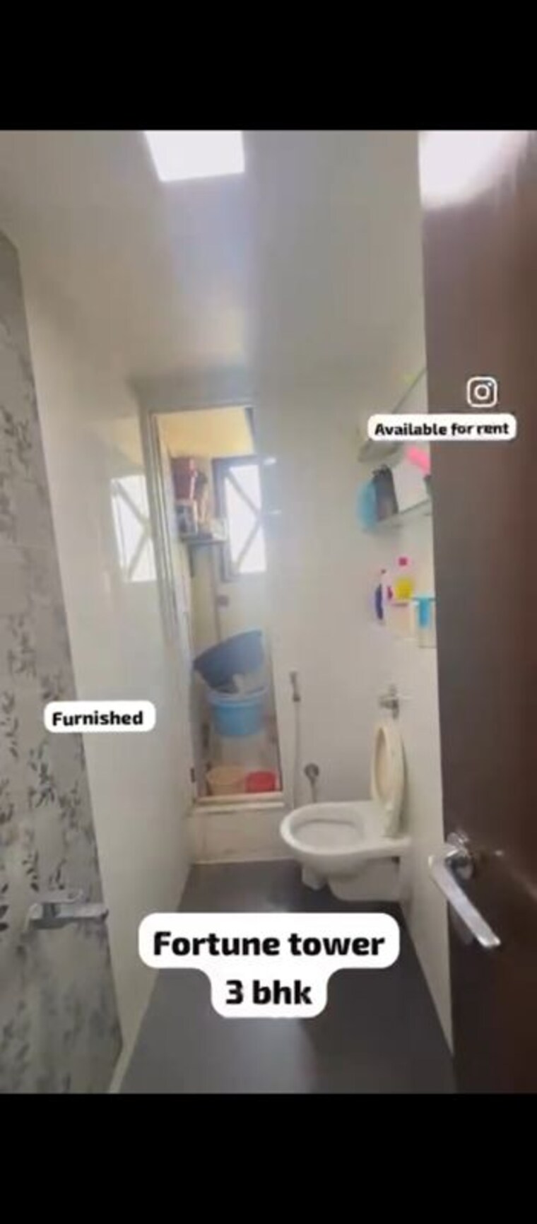 Bathroom, fortune-towers 3 Bedroom 1400 Sq.Ft. Apartment In Mazgaon Mumbai 10581212