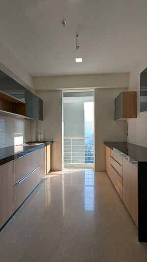 Kitchen in 3 BHK Apartment at Ekta Tripolis, Goregaon West – for Sale