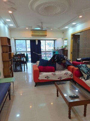 Living Room in 3 BHK Apartment at Andheri East – for Rent
