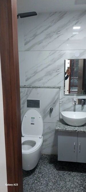 Bathroom in 6+ BHK Independent House at Kohat Enclave – for Sale