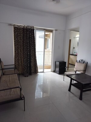 Living Room in 1 BHK Apartment at Amanora Desire Tower, Magarpatta Road – for Rent