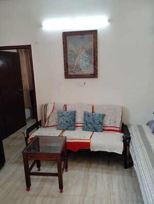 Bedroom in 1 BHK Builder Floor at Sector 9 – for Rent