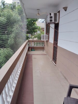 Balcony in 1 BHK Builder Floor at Sector 9 – for Rent