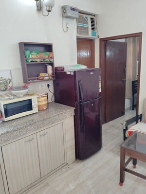 Kitchen in 1 BHK Builder Floor at Sector 9 – for Rent