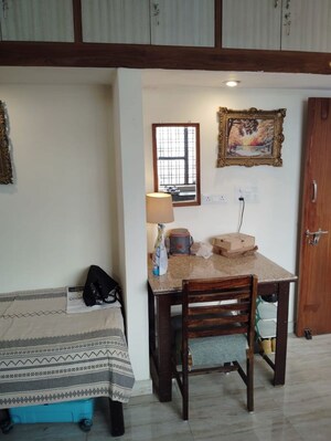 Bedroom in 1 BHK Builder Floor at Sector 9 – for Rent