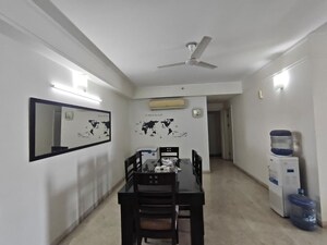 Dining area in 3 BHK Apartment at DLF Park Place, Sector 54 – for Rent