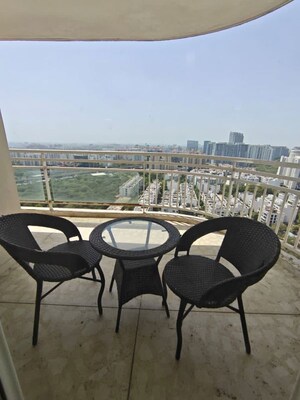Balcony in 3 BHK Apartment at DLF Park Place, Sector 54 – for Rent
