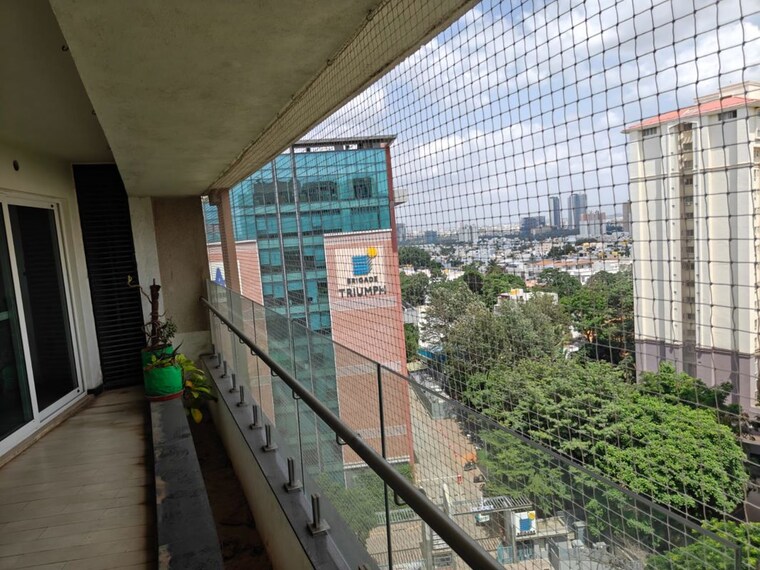 Balcony, brigade-caladium 4 Bedroom 4200 Sq.Ft. Apartment In Hebbal Bangalore 10581307