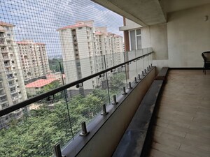 Balcony in 4 BHK Apartment at Brigade Caladium, Hebbal – for Rent