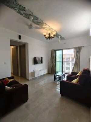 Living Room in 2 BHK Apartment at Sheth Vasant Oasis, Andheri East – for Sale