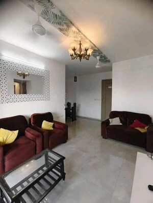 Living Room in 2 BHK Apartment at Sheth Vasant Oasis, Andheri East – for Sale