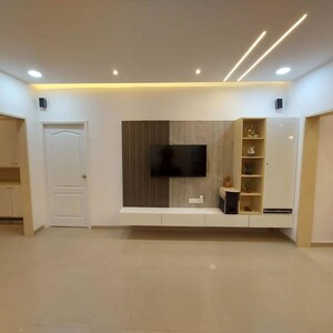 Living Room in 3 BHK Apartment at Kumar Picasso O, Hadapsar – for Rent