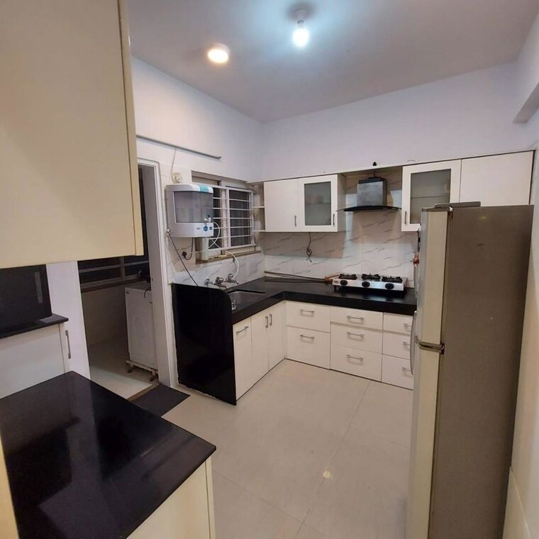 Kitchen, kumar-picasso-o 3 Bedroom 1400 Sq.Ft. Apartment In Hadapsar Pune 10581296
