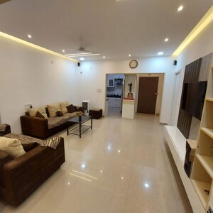 Living Room in 3 BHK Apartment at Kumar Picasso O, Hadapsar – for Rent