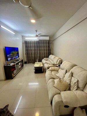 Living Room in 2 BHK Apartment at Gurukrupa Marina Enclave, Malad West – for Sale