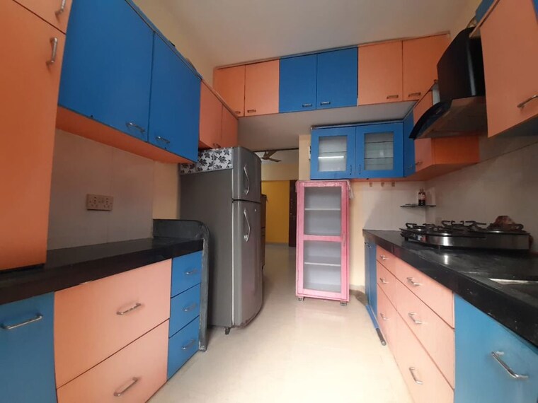 Kitchen, satellite-garden 2 Bedroom 775 Sq.Ft. Apartment In Goregaon East Mumbai 10581364