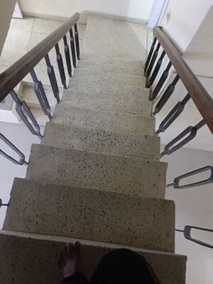 Staircase in 3 BHK Independent House at Sector 4 – for Rent