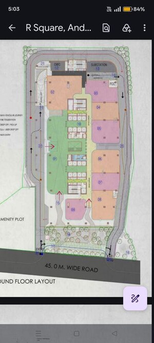 Master Plan in  Office Space at Kajupada – for Rent