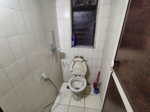 Bathroom in 1 BHK Apartment at Powai Vihar, Powai – for Rent