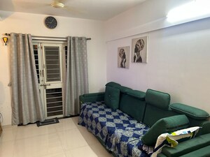Living Room in 2 BHK Apartment at Aaiji Pink City, Lohgaon – for Rent