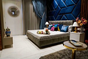 Bedroom in 3 BHK Apartment at Malwa Escon Primera, International Airport Road – for Sale