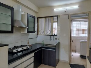 Kitchen in 3 BHK Apartment at Dynasty, Wakad – for Rent