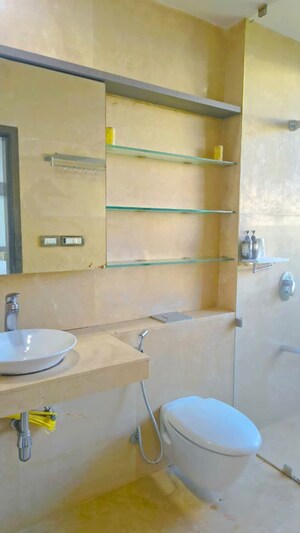 Bathroom in 3 BHK Apartment at Oberoi Exquisite Goregaon, Goregaon East – for Rent