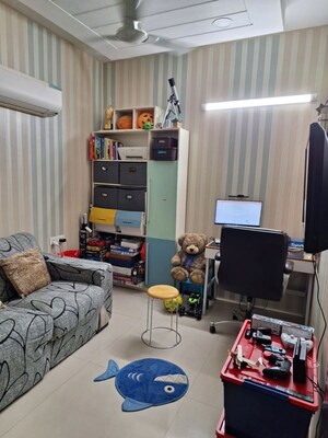 Living Room in 3 BHK Builder Floor at Vipul World Floors, Sector 48 – for Rent