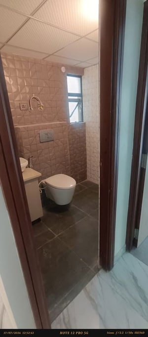 Bathroom in 3 BHK Apartment at Panchsheel Greens II, Sector 16 Greater Noida – for Sale