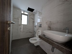 Bathroom in 3 BHK Apartment at Hubtown Seasons, Chembur – for Rent