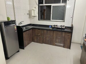 Kitchen in 3 BHK Apartment at Sukhwani Kingston Avenue, Pimple Gurav – for Rent