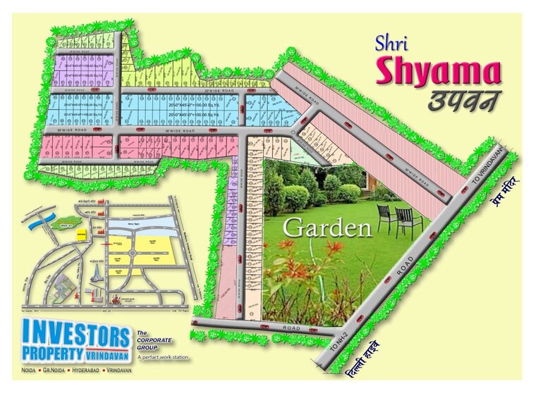 Map Location, sunrakh bangar  106 Sq.Ft. Plot In Sunrakh Bangar Vrindavan 10581386