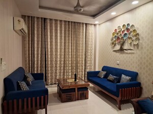 Living Room in 3 BHK Builder Floor at Kohli One Malibu Town, Sector 47 – for Rent