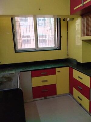 Kitchen in 3 BHK Apartment at Adhiraj Gardens, Kharghar – for Rent