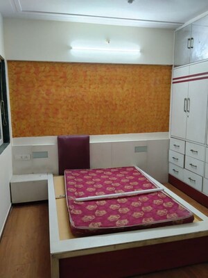 Bedroom in 3 BHK Apartment at Adhiraj Cypress, Kharghar – for Rent