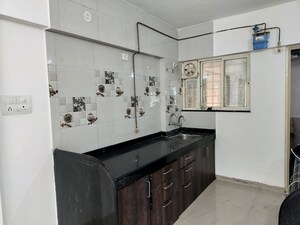 Kitchen in 2.5 BHK Apartment at Aswani Green Valley, Wakad – for Rent