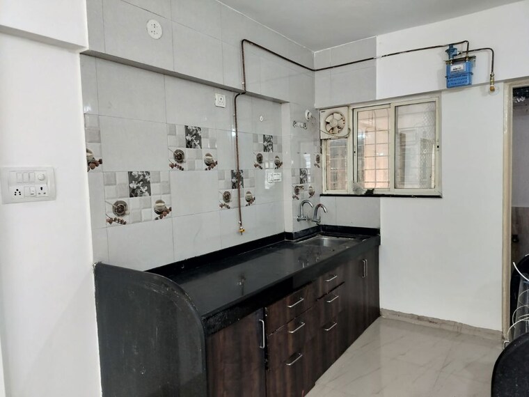 Kitchen, aswani-green-valley 2.5 Bedroom 800 Sq.Ft. Apartment In Wakad Pune 10581498