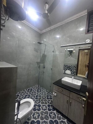 Bathroom in 3 BHK Builder Floor at Kohli One Malibu Town, Sector 47 – for Rent