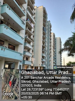 3 BHK Apartment – Exterior View View at Sanchar Residency, Raj Nagar Extension - for Sale