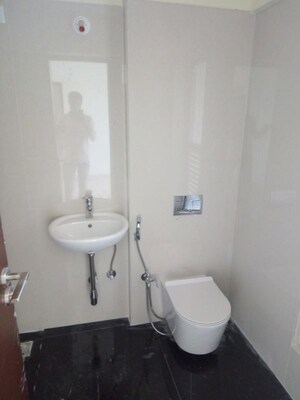Bathroom in 3 BHK Apartment at Ruparel Orion, Chembur – for Rent